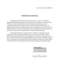 Reference 2 Agnieszka Namyslo